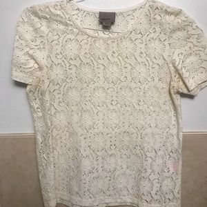 Vera Moda white lace top